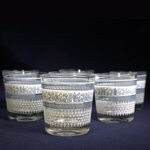 A Blend of Roman & Hellenic Artistry in Seven 6 oz. “Patrician” Tumblers